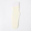 Women's Trendy Mid-Tube Ice Velvet Socks - Solid Colors and Fashionable Curls