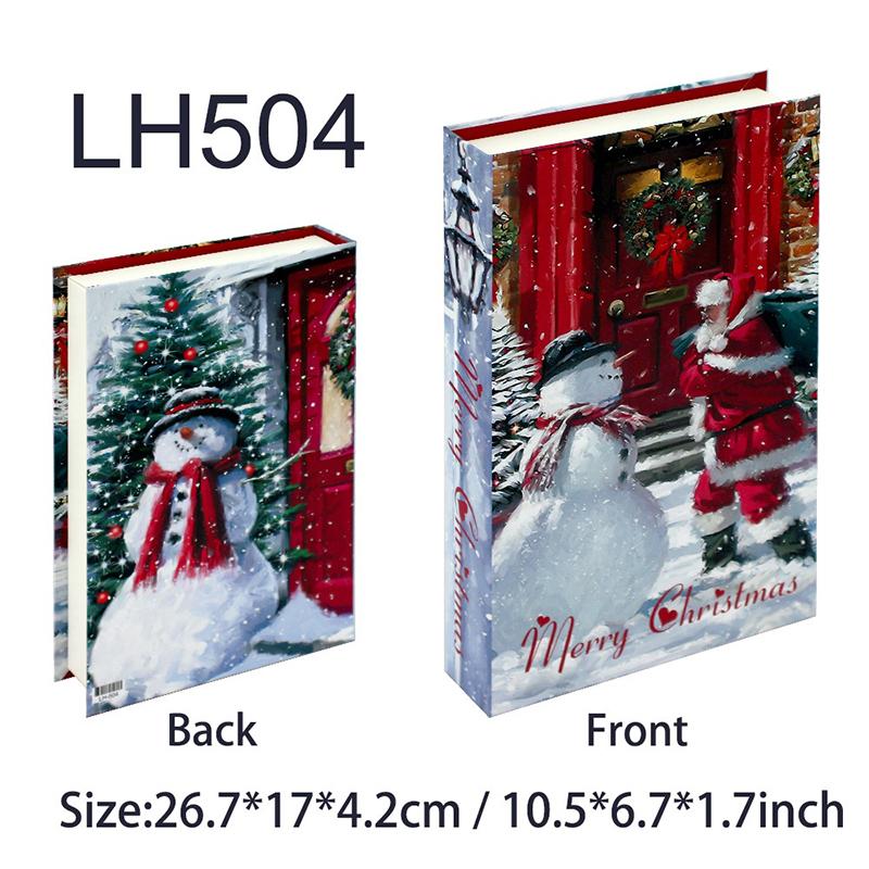 Seria Świąteczna Dekoracja Fałszywych Książek Estetyka Pokoju Dziennego Rekwizyty Dekoracje Książek Wnętrze Ozdoby na Stolik Kawowy Dodatkowe