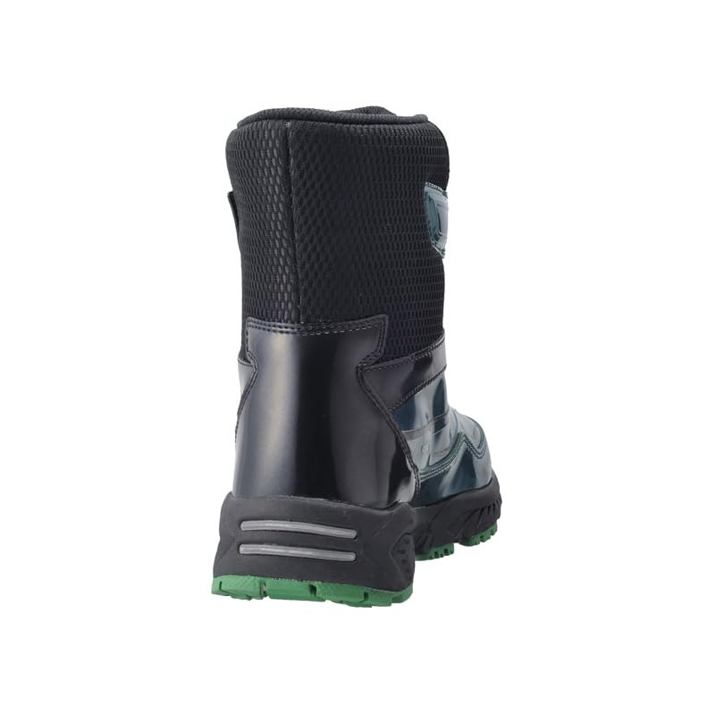 Shunsoku Water Cold SJW Green Snowshoes, Down, Kids, Boys, Children's Shoes, Repellent, Protection, 19-25cm, 3E, 1040,