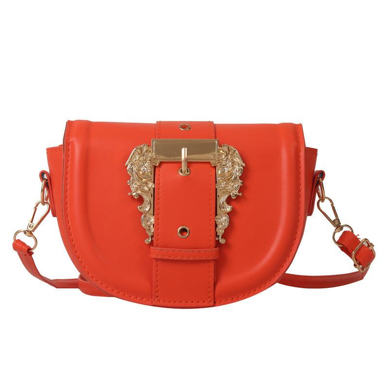 Chic Street Style Saddle Bag Women Bags 2023 Minimalist Shoulder Crossbody