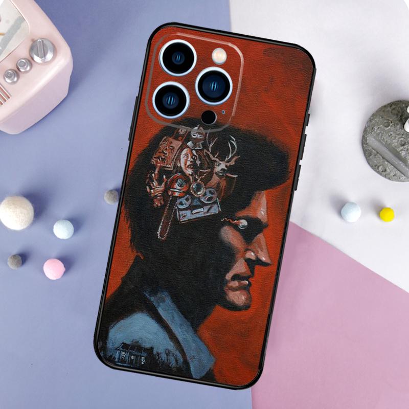 Horror Movie Evil Dead Case For iPhone 16 15 13 12 11 14 Pro Max Mini X XR XS Max Plus Bumper Back Cover