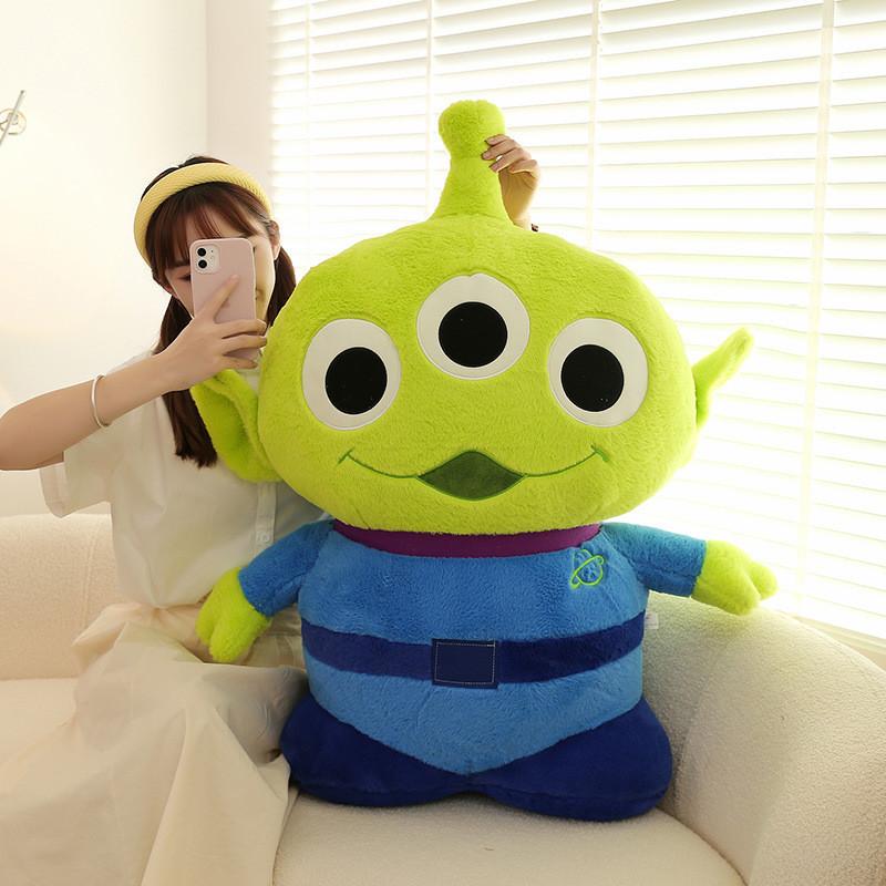 Story Alien Toy Plush Doll Cute Three Eyed Monster Soft Toy For Kids Collectors