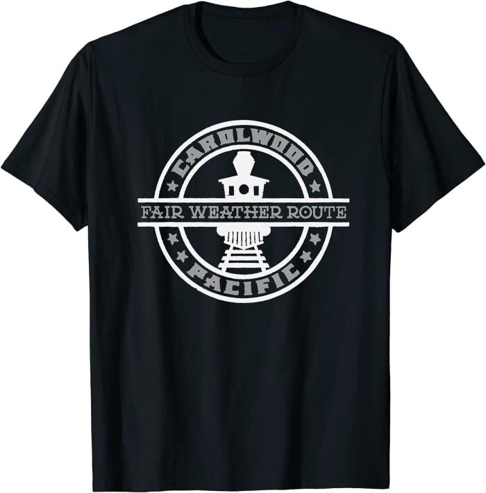 Carolwood Pacific Railroad Fair Classic Tee T-Shirt XXXXL