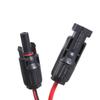 200/300cm 12AWG Solar Charging Cable ADS To Multi-Contact 4 Connectors 30Amp Output For Generators Battery Systems