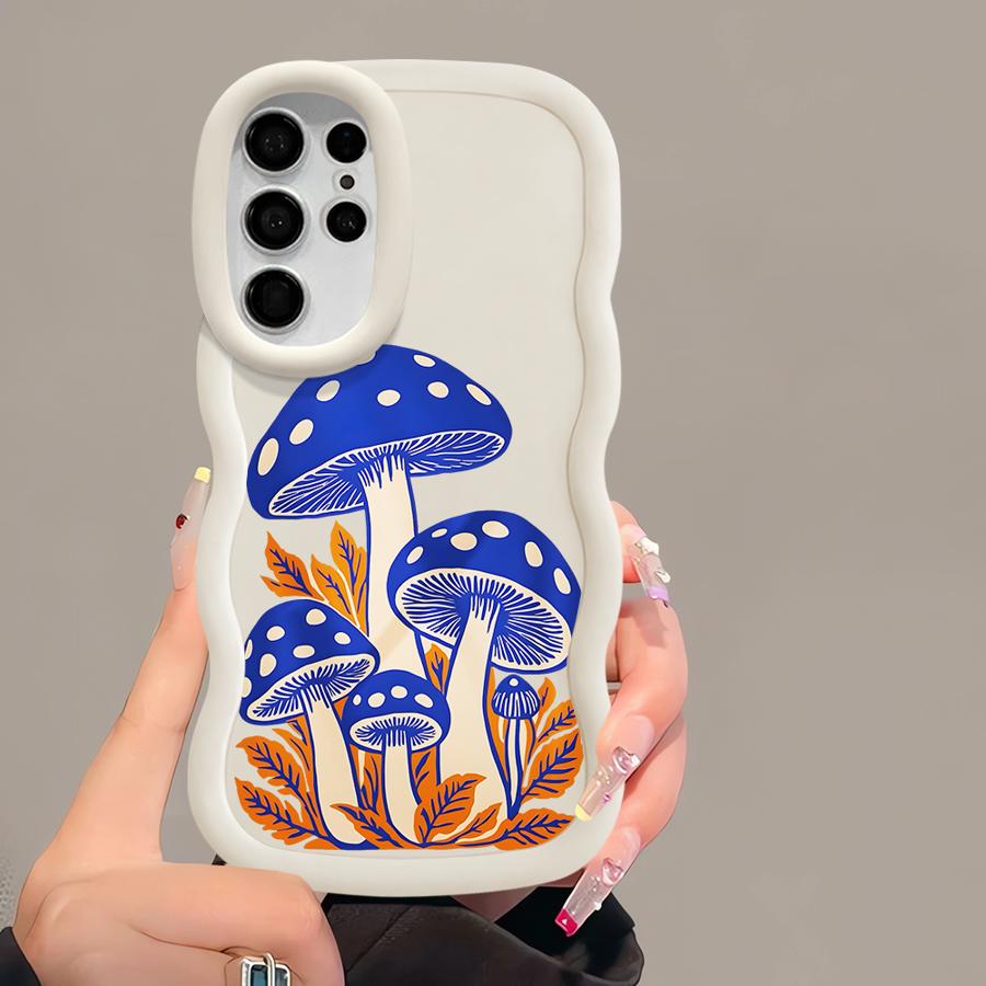 Soft Phone Cover Case for Samsung Galaxy S20 FE S22 Ultra S23 Plus S24 A26 S21 A25 S25 A34 A55 A24 A54 A36 A35 Simple Floral