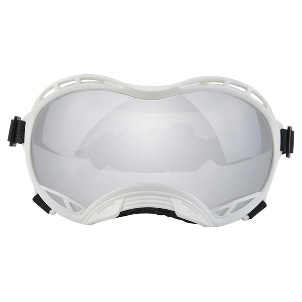 Windproof Soft Pet Dogs Glasses for Snow Sports Dogs Snow Eyes Protections Anti-UV Eye Wear Goggles for Hot Summer