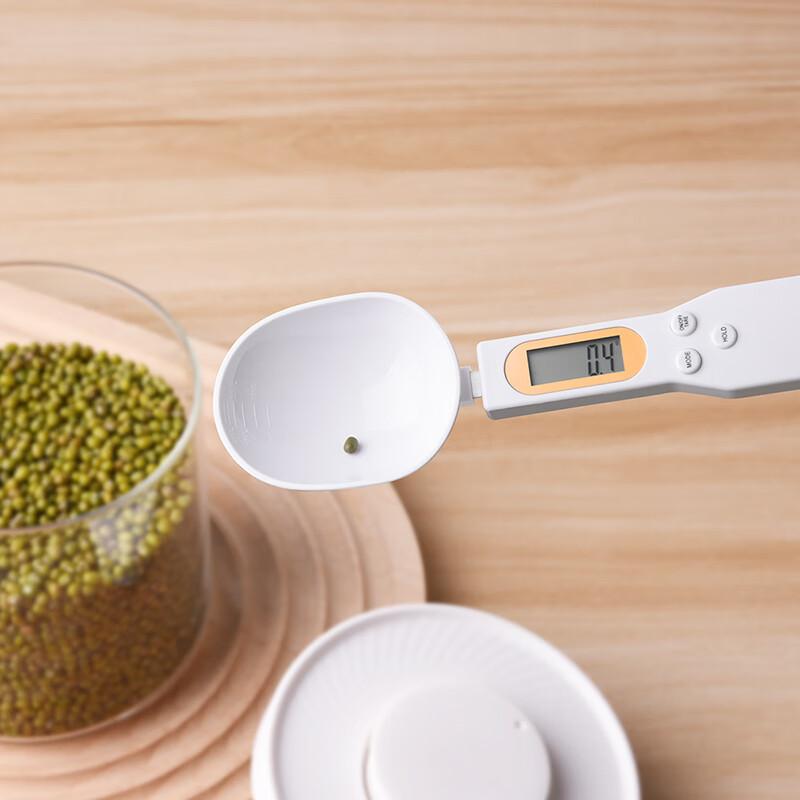 LCD Digital Measurement Adjustable Weighing Spoon Kitchen Scale Electronic Measuring Spoon Coffee Powder Scale Baking Scale
