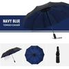 1PC Automatic Umbrella Windproof Double Layer Fully Automatic Resistant Umbrella