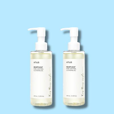 Houttuynia cordata Reinigungsöl 200ml Porenpflege, 2 Stück