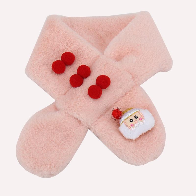 Children's Cute Cartoon Winter Scarf - Korean Style for Boys and Girls