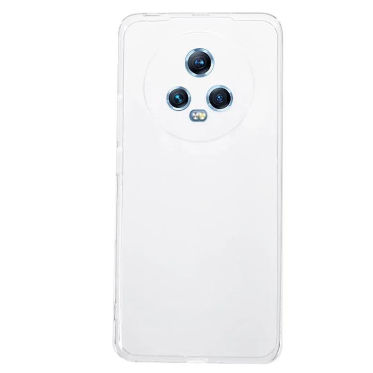 

For Honor Magic5 Transparent Ultra-Thin Phone Case Anti-scratch TPU Protective Phone Cover