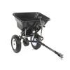 Épandeur Rotatif À Tracter - JARDIN PRATIC - Capacité 36 Kg - Débit Réglable - Largeur 2,5 À 3,5 M