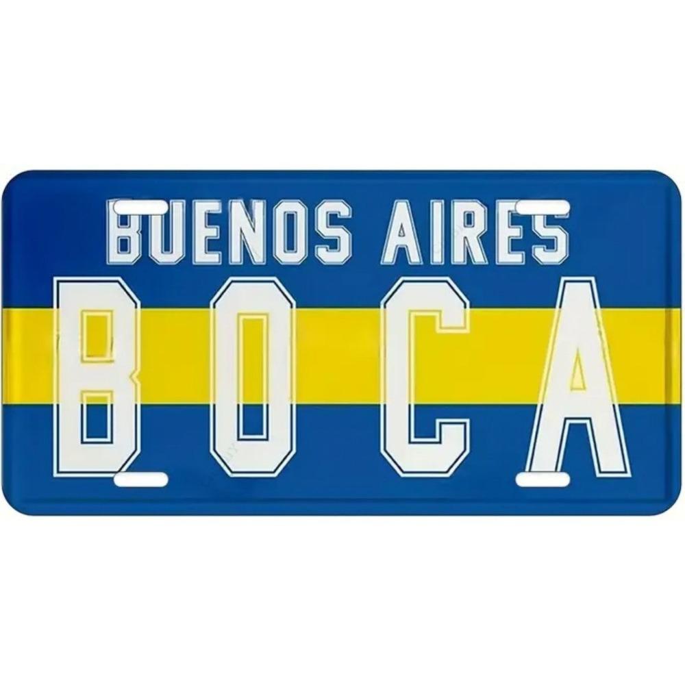 Souvenir Number for the Car , Car Number Plate for Interior Decoration, Metal, 15x30 Cm