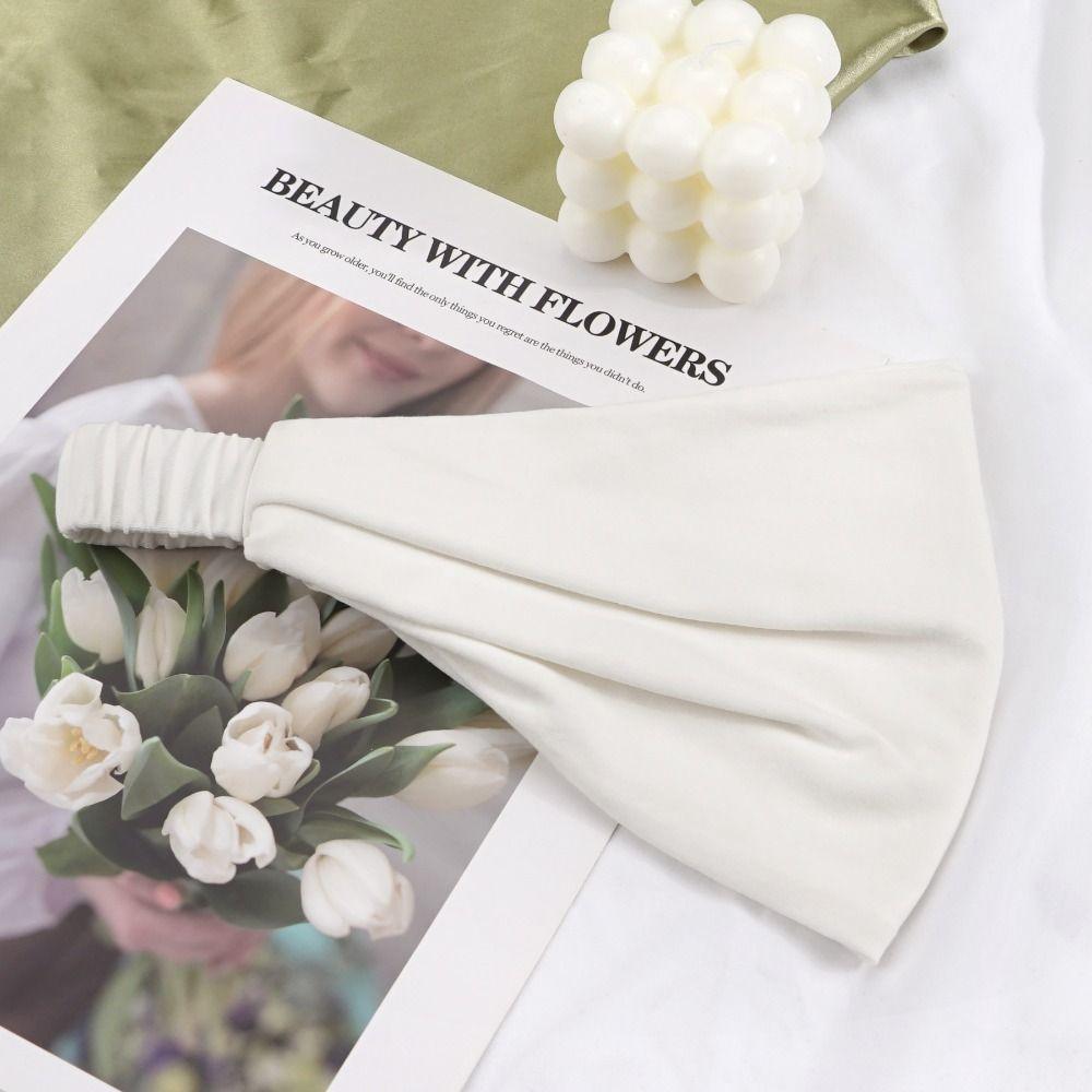 Stretchy Sports Headbands Non Slip Sweatband Fitness Hair Accessories Wide Hair Bands  Sports
