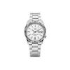 21 Automatic Mechanical Movement Stainless Steel Strap Watch Men's Watches White Dial SNKD97J1