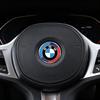 BBKI7 Auto Steering Wheel Center Aluminum Alloy Badge Logo Sticker For BMW M Emblem E46 E36 E34 F10 E90 F30 E60 F30 E53 E30 E92 E87