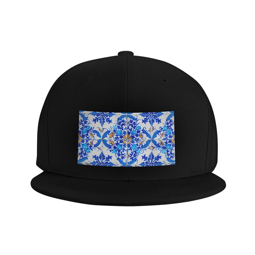 Portuguese Tile Decor Azulejo Lisboa Baseball Caps Snapback Fashion Baseball Hats Casual Casquette Outdoor for Unisexs And Womens