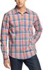 CQR Long Sleeve Regular Cotton Solid Check Chest Dress Perfect for and Everyday and Fall Men's Shirt, Fit, Lightweight, Durable, Casual, 100% Poplin,