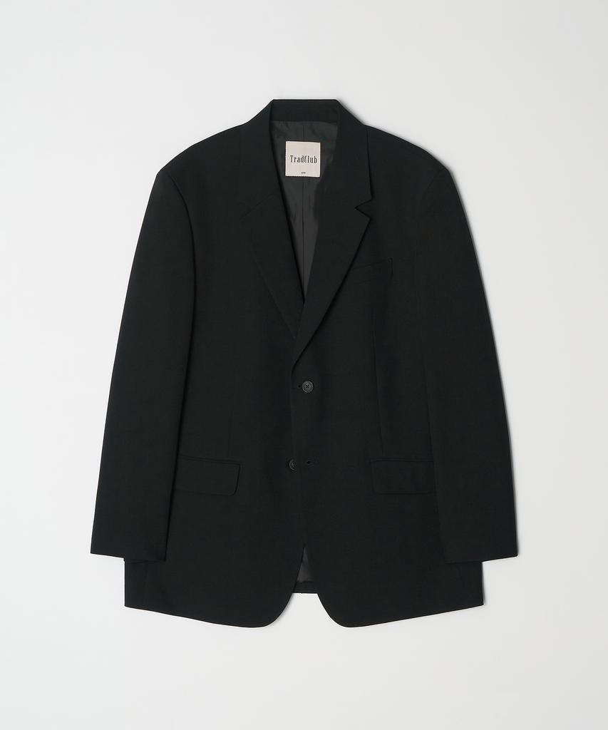 Tradclub Core Big Over Casual Setup Suit (Black)