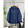 Unisex Mid-Length Parka With Faux Fur Collar 80-85% Duck Down Fill Warm Waterproof Winter Coat Outdoor City Wear