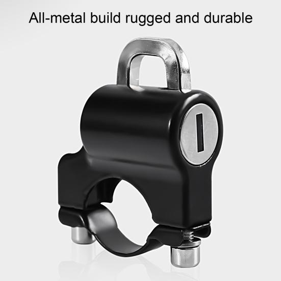 Bike Helmet Lock Universal Anti-theft Riding Equipment Motorcycle Handlebar Security Lock for Electric
