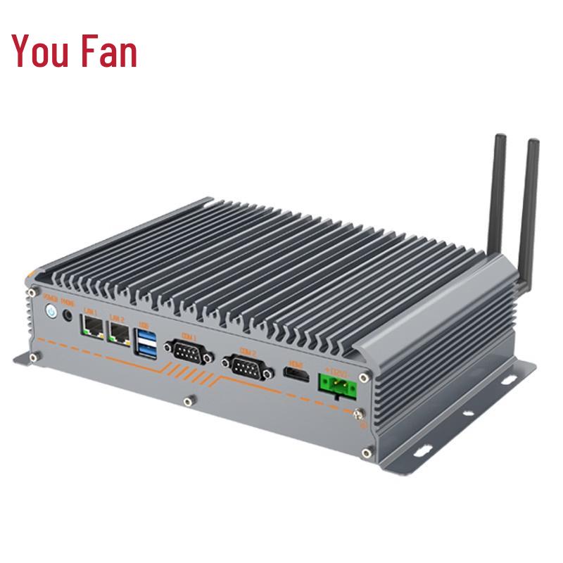 YOUFAN Fanless Embedded Industrial PC CN plug (adapter included)
