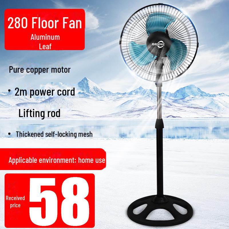 Wall-Mounted and Floor Industrial Fans for Workshops