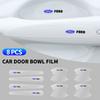 Ochranné samolepky proti poškrábání na kliky dveří auta Čirá neviditelná fólie Nálepky pro Ford Ranger Focus Kuga Mustang Mondeo Fusion