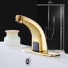 Gold Full Copper Smart Sensor Hot & Cold Faucet