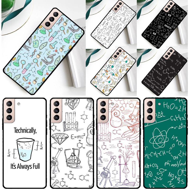 Biology and Chemistry Phone Case For Samsung Galaxy S25 Ultra S9 S10 S20 FE S21 S22 S23 S24 Plus S24 Ultra Cover