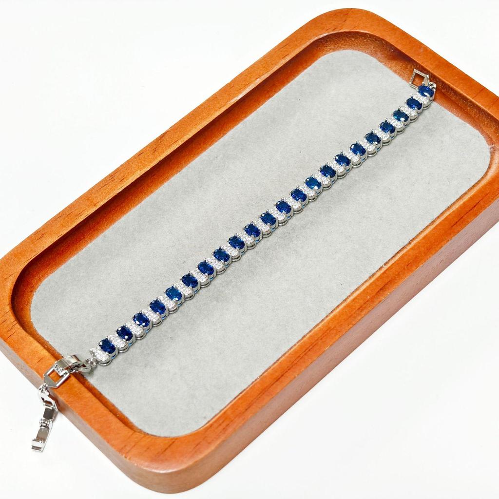 Gesi Luxurious Oval Women's Zirconium Bracelet - Elegant, High-End & Versatile Fashion Accessory.