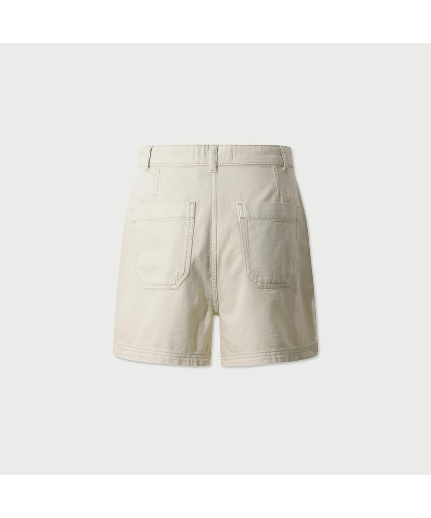 IROWOMEN Fayez Safari Button Shorts_Iopom25105Bex