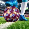 Pallone da Calcio Aston Villa Stampato Taglia 5, Pallone da Calcio Antiscivolo per Partite Adulti, Souvenir per Tifosi di Calcio