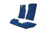 EVA Mats (Blue) Front -2025 Rear Solid for Toyota Land Cruiser 70