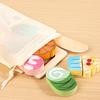 Simulation Kitchen Pretend Fruit Vegetable Ice Cream Food Cutting Toy Wooden Classic Game Montessori Educational Toy For Kids