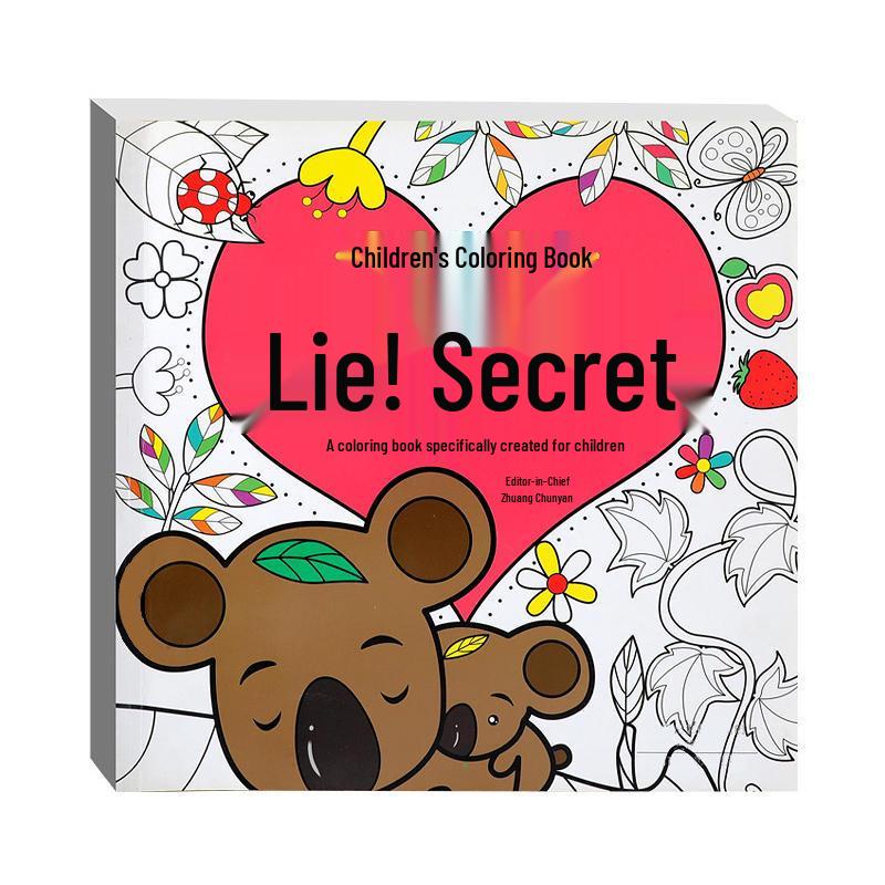 Secrets of the Secret Garden: Children s Doodling & Coloring Book for Ages 3-6