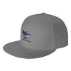 Cappello da Sole alla Moda Cabo Verde Calcio Design Squalo Blu Tesa Piatta Cappellino Visiera Donna