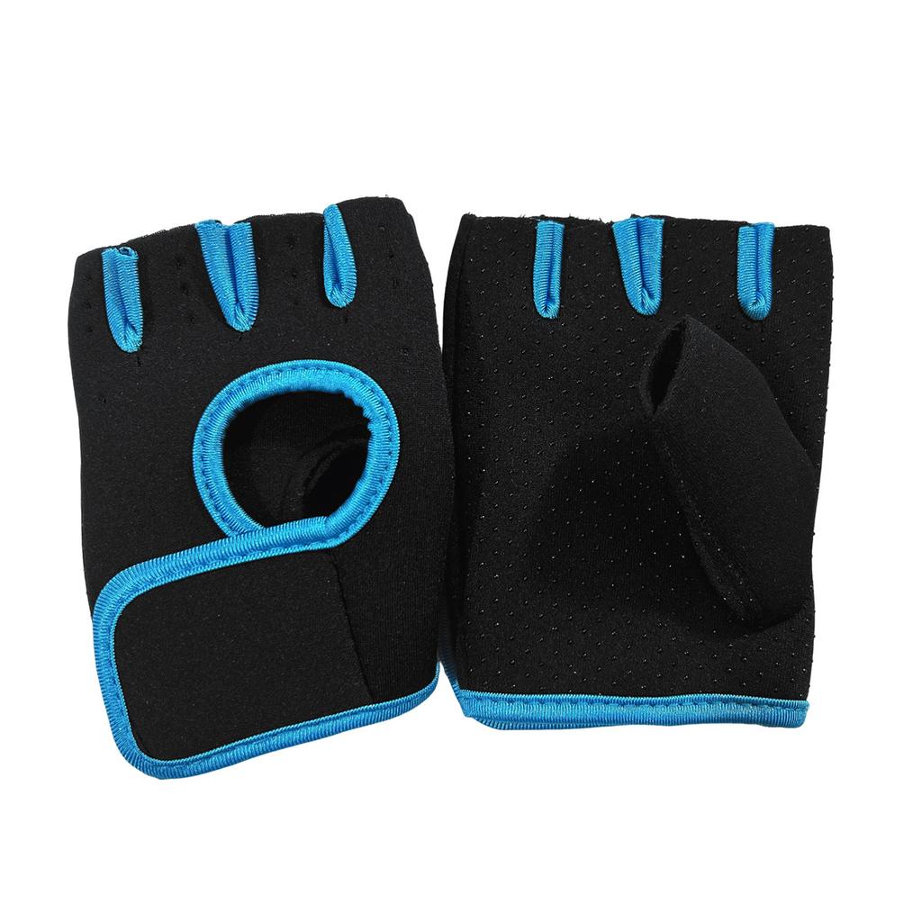 Half Finger Fitness Gloves, Training Gloves, Unisex, Breathable Yoga Equipment Training Gloves, Half Finger Anti Slip Shock-absorbing Riding Gloves