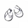 925 Silver Hollowed-out Carving Pearl Earrings Fit Women's Festivals Exquisite Charm Jewelry Trinkets Gifts