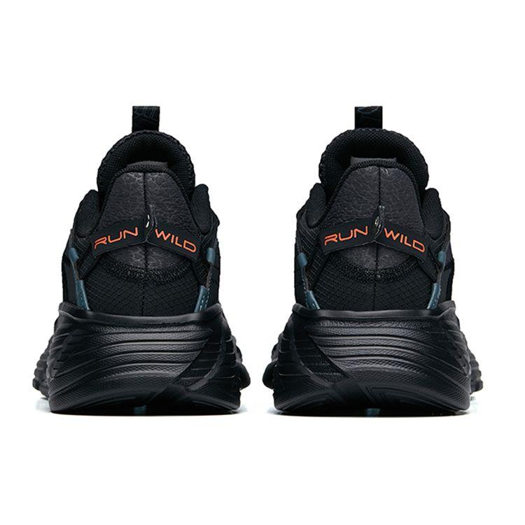 Anta City Trail Shock Absorption Non-Slip Durable Low-Top Running Shoes Men sneaker Black Green 112245573-1