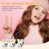 12Pcs Sewing Buttons Bunny Resin Decorative Clothes Buttons Small Rabbit Button DIY Craft Button Clothes Replacement for Easter