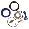 8GA Power Amplifier Installation Kit Car Subwoofer Audio Wire Line Power Cable with Fuse Universal