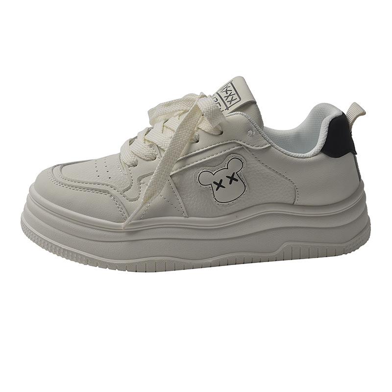 

Spring and autumn new low-top little white shoes female Internet celebrities Korean version student lace-up board shoes flat sports casual women s sho 35