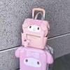 My Melody Lolita Backpack - Cute Japanese Style Bow Handbag & Book Bag with Large Capacity, Two-in-One Design