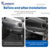 Top Suede Sticker LHD RHD For Fiat 500 2008-2024 Abarth 595/695 2012-2024 Car Copilot Passenger Box Interior Trim Accessories