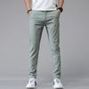 Colors Spring Summer Ultra-thin Men's Stretch Slim Straight Casual Pants Fashion Breathable Golf Sports Trousers