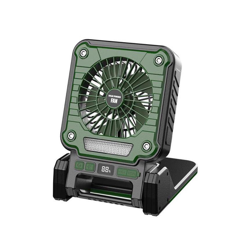 Портативная USB-перезаряжаемая вентилятор-лампа