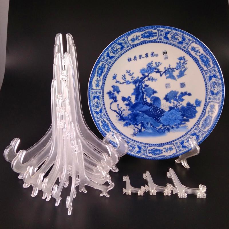 Foldable Ceramic Pu'er Tea Display Plate Stand Ornament