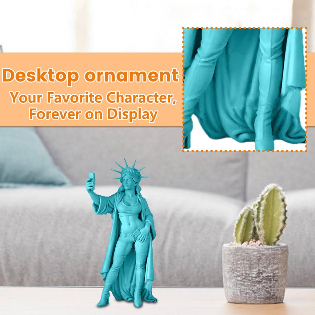 Selfie Sculpture Decoration Ornament