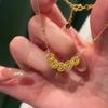 2025 Trendy Women's Crushed Ice Coin Necklace - Exquisite, Versatile Clavicle Chain with High-End Niche Design